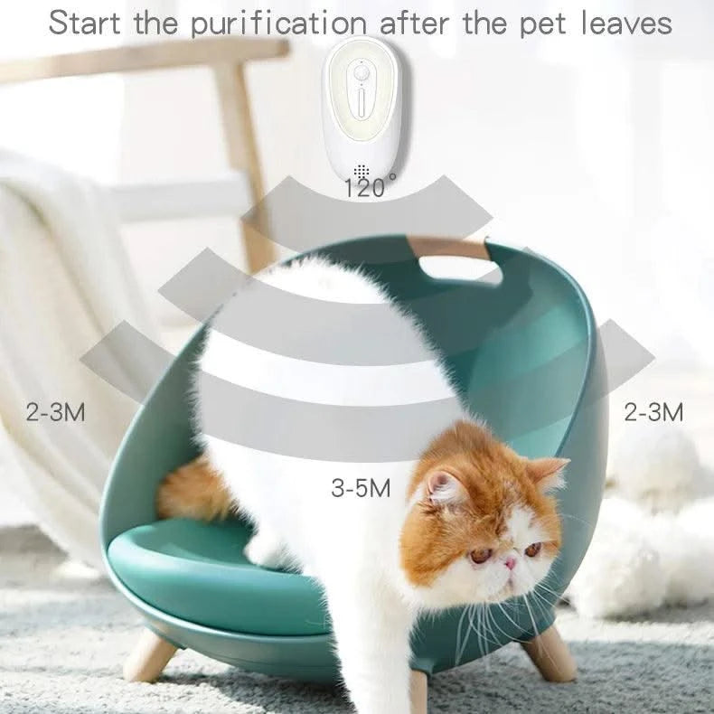 usb Pet Deodorizer Ozone generator cleans pet odors and cat litter deodorizing standby up to 14 days