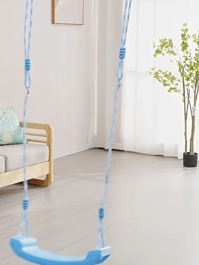 Swing children's swing, baby swing, swing toy swing garden, adjustable rope indoor rainbow swing, children's outdoor game