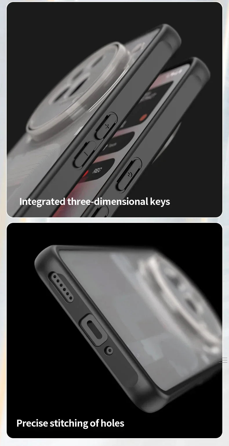 New Armor Bumper Shockproof Phone Case For Nothing Phone 3a Pro 5G Silicone Hard Cover Capa