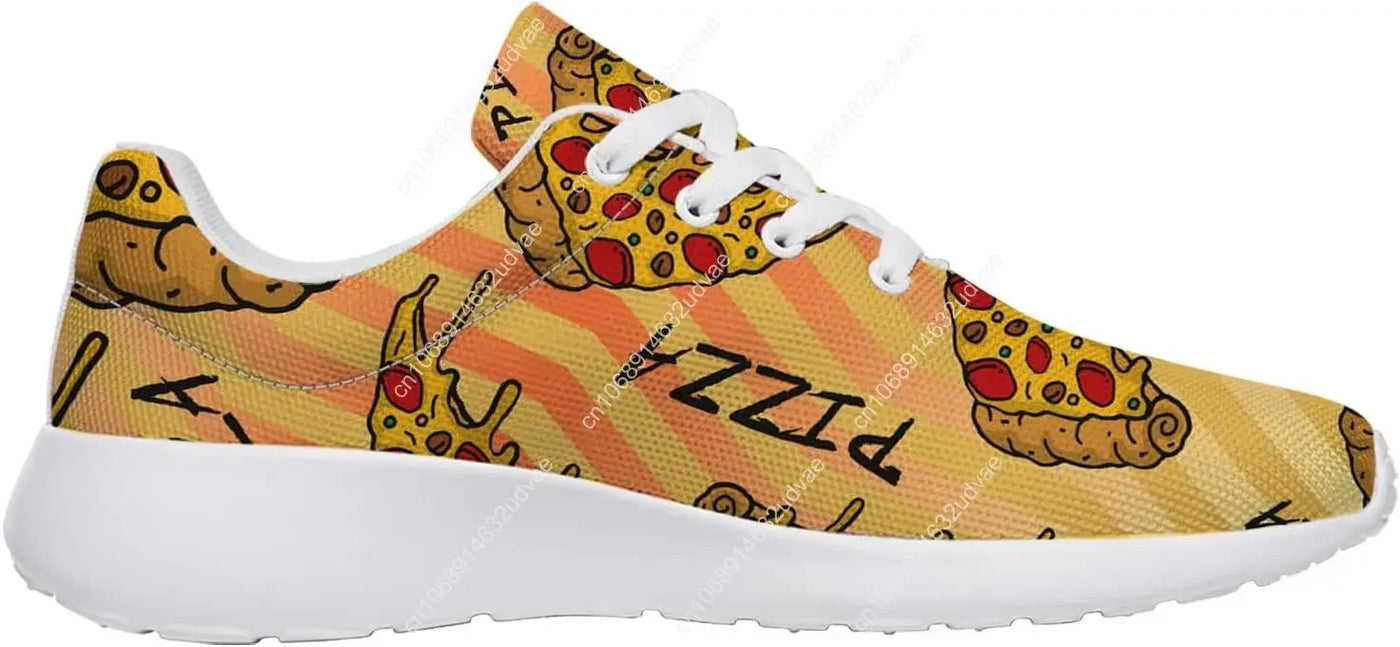 Pizza Shoes for Women Men Sneakers Sport Tennis Running Shoes Gifts for Friends