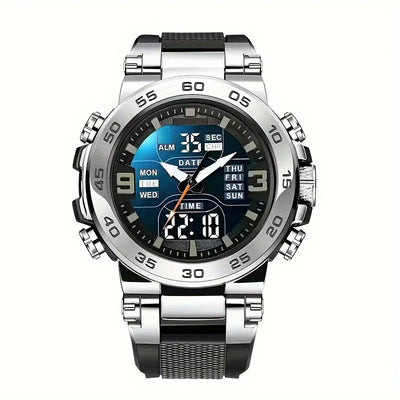 High-End Sports Watch for Teens - Multifunctional, Luminous Alarm, Digital Display,Battery Operated, Digital Movement Watch