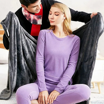 Office Wearable USB Electric Heated Blanket Winter Body Warmer Blanket Household 3 Gear Heating Coral Velvet Shawl Throw Blanket