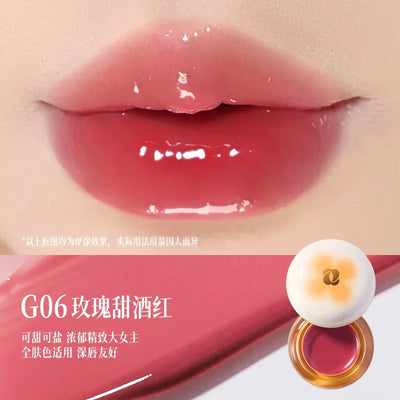 Lip Gloss Moisturising Glass Lip Nude Lipstick Korean Makeup Hydrating Lipgloss All the Feels High-Shine Hydrating Vitamin E