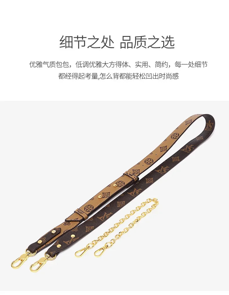 Women's Leather Hand Bag Fashionable And Elegant By Famous Designer Luxury Brand Classic Shoulder For Daily