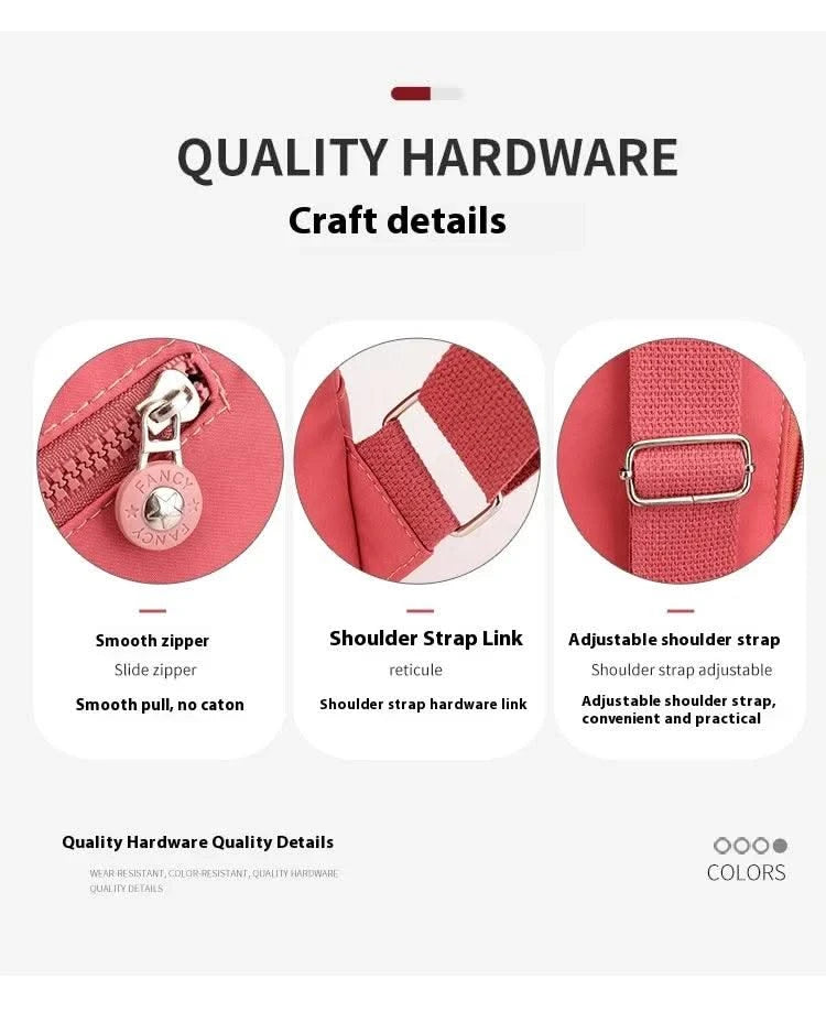 Sling Chest Bag for Women Nylon Fashionable