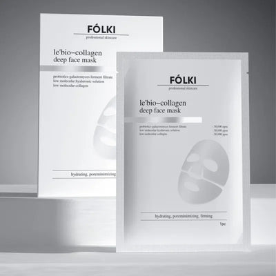 Bio Collagen Face Mask Shrink Pores Deep Hydrating Overnight Mask Moisturizing Refreshing Brightening Face Skin Care Korean