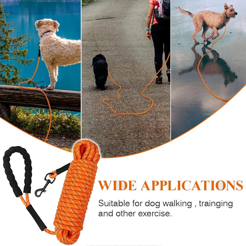 2/3/10/15/20m Dog Leash Long Pet Reflective Leash for Small Medium Large Dog Outdoor Puppy Cat Dog Training Walking Rope