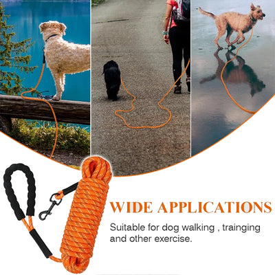 2/3/10/15/20m Dog Leash Long Pet Reflective Leash for Small Medium Large Dog Outdoor Puppy Cat Dog Training Walking Rope