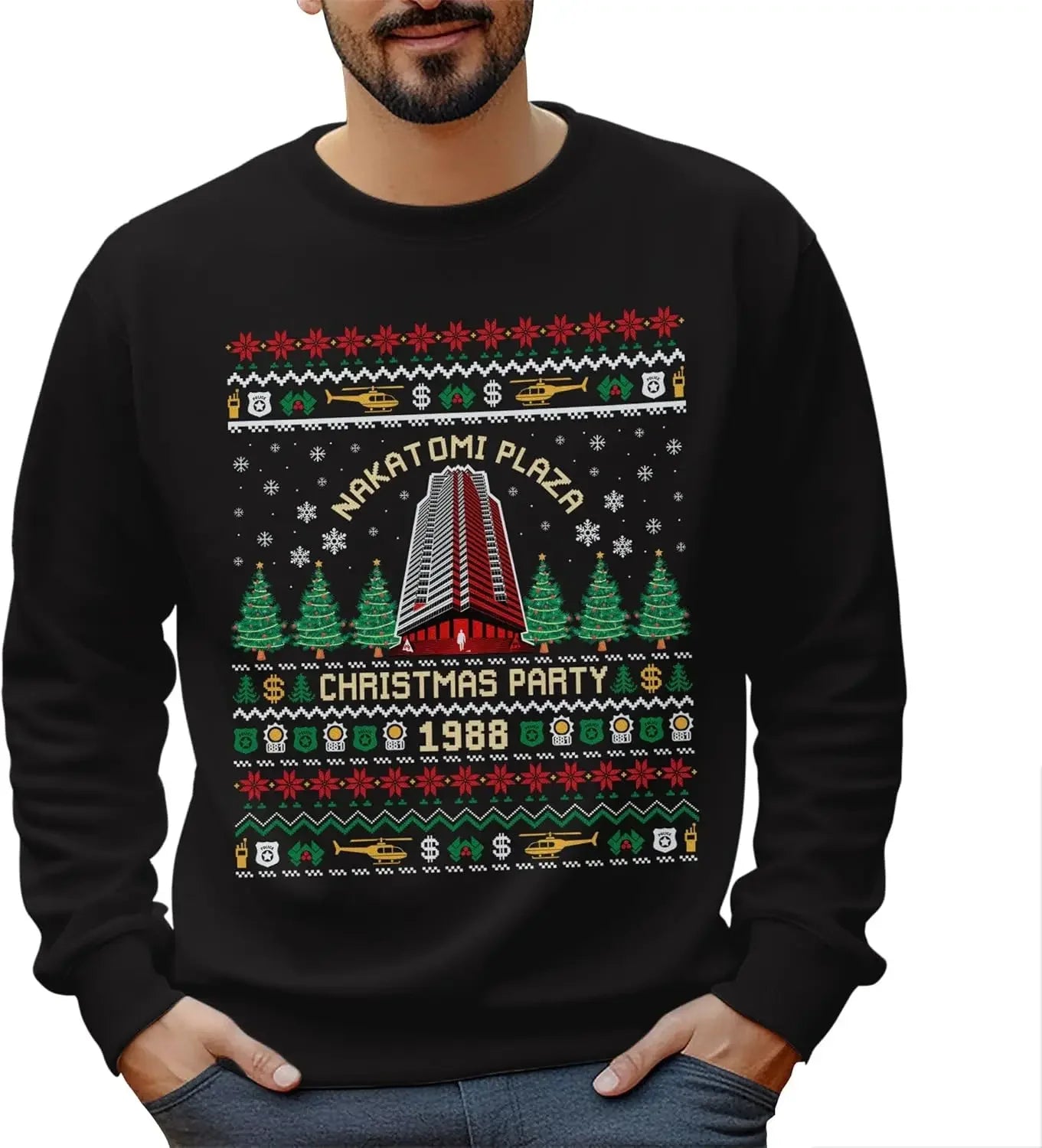 New in Hoodies & Sweatshirts Christmas Ugly Sweatshirt Movie Gifts for Christmas Sweatshirt Harajuku Men Women Clothing Pullover