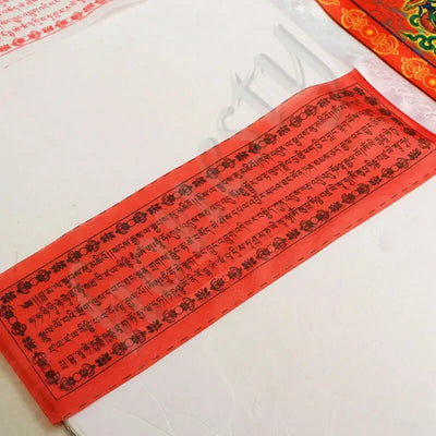 Tibetan Wind Horse Flag Buddhist Pray Prayer Flag For Buddhism Medicine Satin