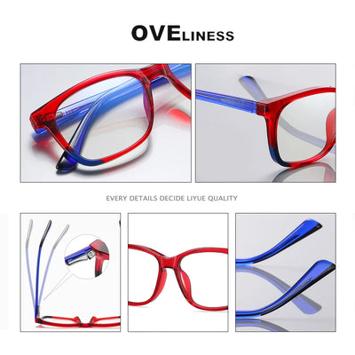 Blue Light Blocking Glasses Frame for Kids Boy Girl optical myopia prescription Computer Children Eyeglasses frames full eyewear