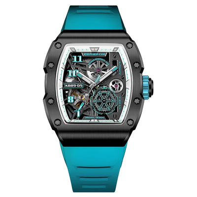 2025 Top Brand Original Automatic Watch for Men High-end Luxury Hollow Out Chronograph Waterproof Mens Mechanical Watches Reloj