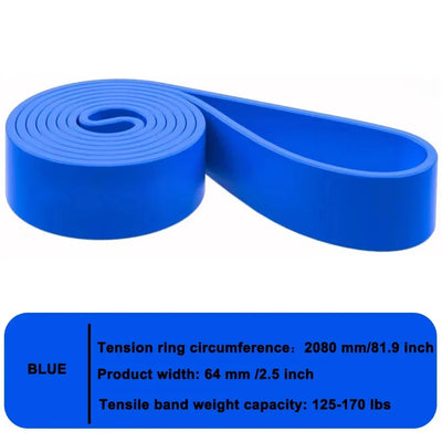 Fitness Resistance Band Pull-up Resistance Band Strength Training Elastic Rope Yoga Stretching Auxiliary Pull Band Fitness Tool