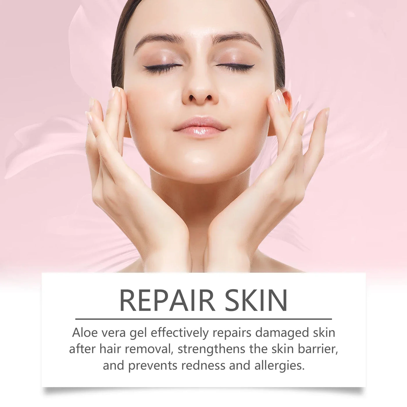 EELHOE Hair Removal Cream for Women Aloe Vera Moisturizing Face Depilation Hair Removal Painless Repair Skin Care Lady Epilator