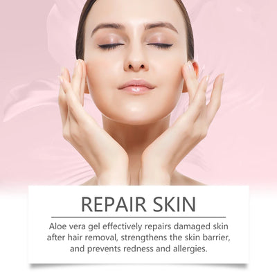 EELHOE Hair Removal Cream for Women Aloe Vera Moisturizing Face Depilation Hair Removal Painless Repair Skin Care Lady Epilator