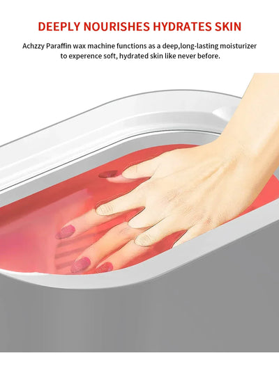 Paraffin Wax Bath Spa Kit for Hands & Feet - Professional Wax Warmer Machine with Moisturizing Hydrating Gloves & Socks