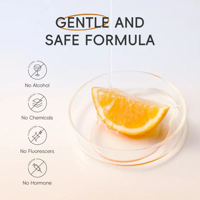 Vitamin C Skincare Set 3 Piece Serum Eye Cream Face Moisturizer Hydrating Firming Brightening Facial Care