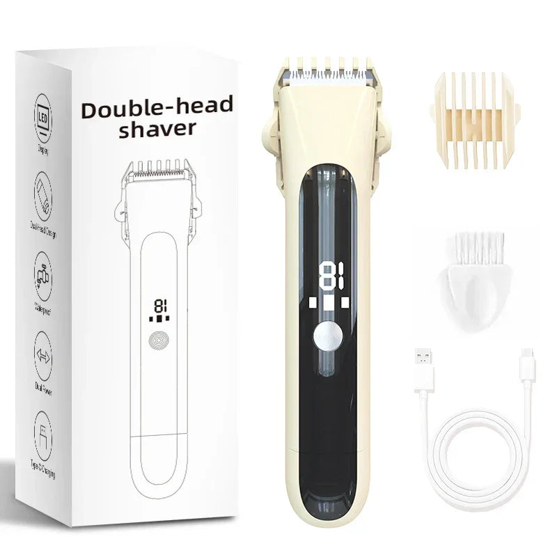 Painless Epilator Electric Shaver for Women Bikini Trimmer Facial Mustache Hair Removal Razor Ladies Face Underarm Legs Electric