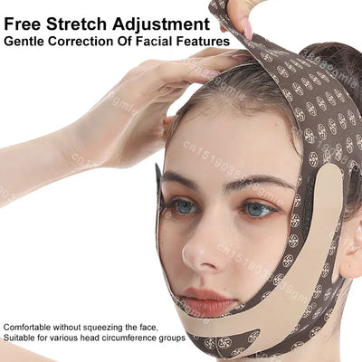 Women Face Slimming Bandage Face Lifting Belt V Line Shaper Cheek Chin Lift UP Strap Anti Wrinkle Band Beauty Facial Care Tools