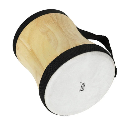 IRIN Indian Drums Wooden Sheepskin Drums with Drumsticks Percussion Instruments Children's Music Gifts Professional Hand Drum