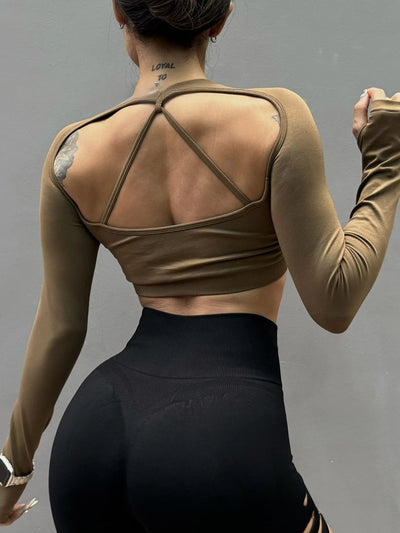 Women's Long Sleeve Seamless Top