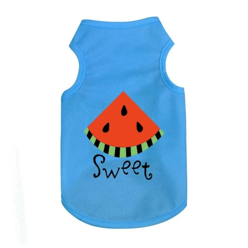 Pet Vest Summer Pet Clothes Dog Apparel Puppy Outfit Breathable Elastic Ultra Light Summer Manufacturer