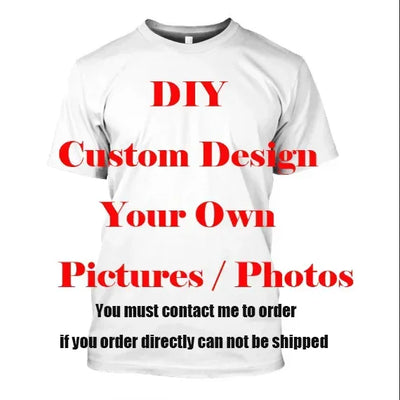 Men's customized T-shirts can be customized with badges, logos, names, images, round necks, and imitation cotton fabrics