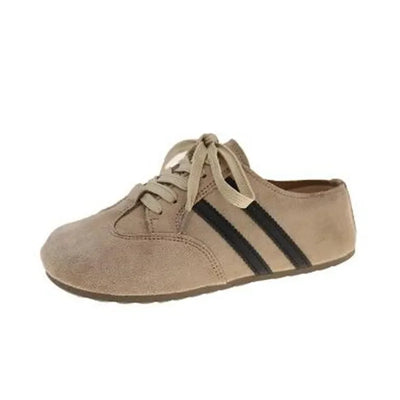 2025 Casual Sneakers Woman Shoes Slippers Flats Platform Sandals Mules NEW Brand Designer Lace Up Loafers Summer Womens Sneakers