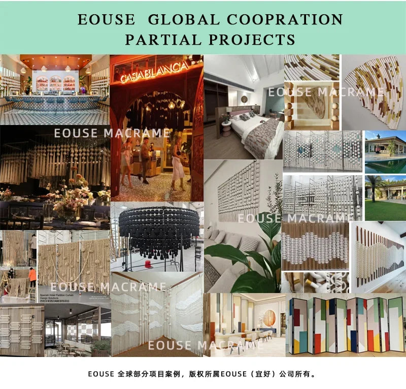 2024 New Design 100% Cotton Eco-friendly Art Tapestries Living Room Decoration For Bedroom Bohemian Wall Hangings