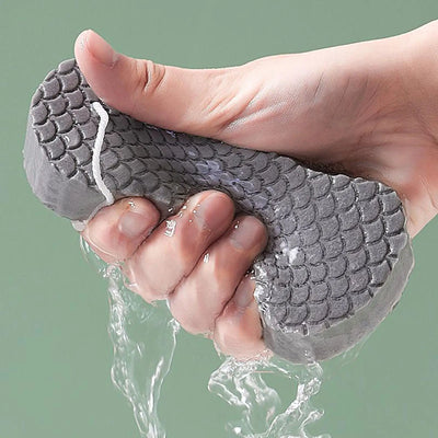 Bath Sponge Exfoliating Bath Scrubbing Sponges  Body Washcloth Skin Scrubber Relax Exfoliating Skincare Shower Scrubbing Tool