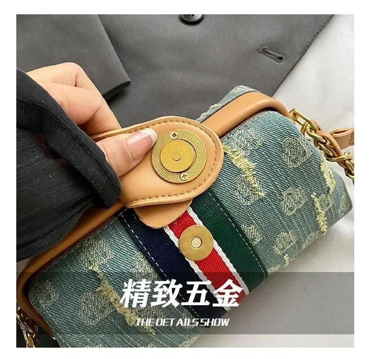 Luxury - grade 2025 women’s niche - designed cowboy - cloth bags - fashion - forward crossbody shoulder & under - arm