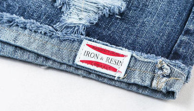 Women's Denim Shorts Ripped Boxer High Waist Female Short Jeans Pants Cheap Offer Aesthetic Hot Kpop Harajuku Fashion Stretchy