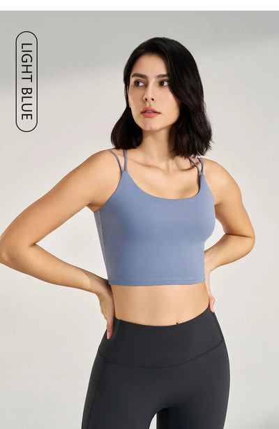 Women's sexy yoga sling bra