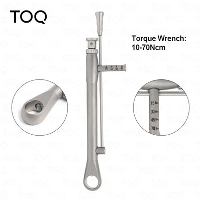 Dental Universal Implant Torque Screwdrivers Wrench Kit 10-70NCM Ratchet Drivers Dentistry Implant Repair Tools prosthetics