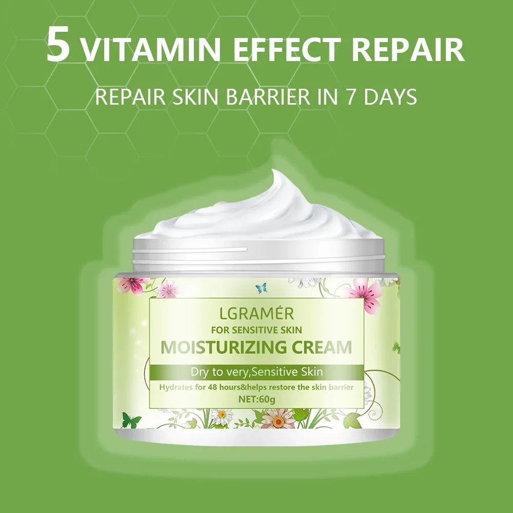 Retinol Moisturizer Face Cream Repairing Moisturizing Nourishing Cream Brightening Skin Facial Cream Anti-Aging Face Skin Care