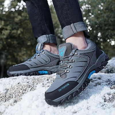 Men's Sneakers Outdoor Low-top Men's Hiking Shoes for Mountain Climbing and Warmth Men's Boots Outdoor Hiking Boots Work Shoes
