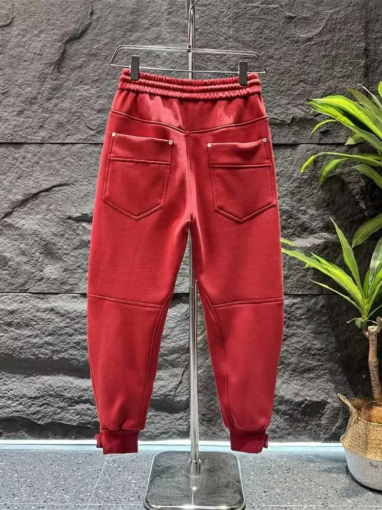 Wide Pants Man Jogger Pants Men Clothing Men's Autumn Clothes Mens Trousers Running Gym Man Sport Big Size Sweatpants