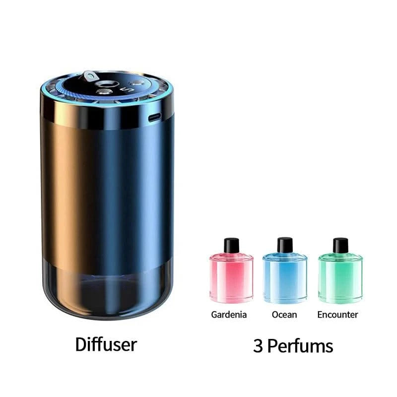 Car Air Humidifier Fragrance Diffuser Car Air Fresheners Perfume Essential Oil Diffuser Odor Eliminator Removing Humidifier