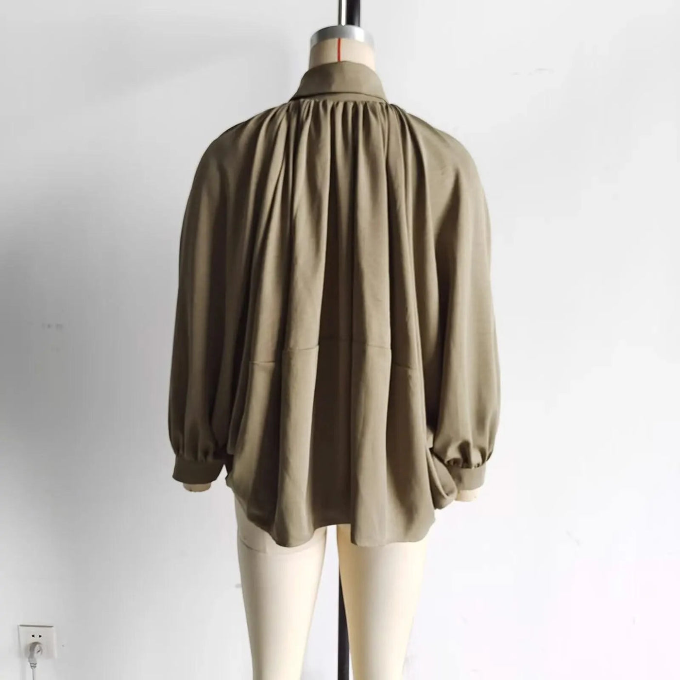 Fashion Bomber Jackets Coats For Women Turn-down Collar