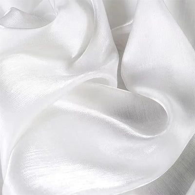 Mermaid Texture Gradient Reflective Fabric Illusion By The Meter for Shirt Full Dress Hanfu Clothing DIY Sewing Soft Cloth White