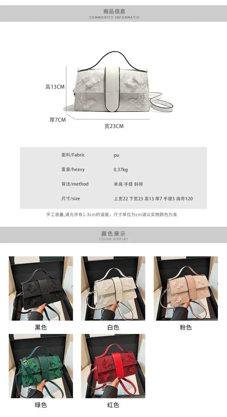 Modern minimalist leather shoulder bag - designer ladies handbag for work shopping and special occasions