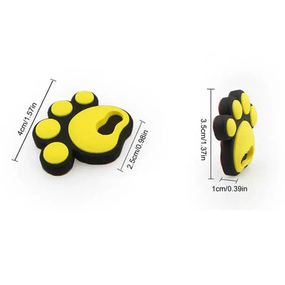 4pcs Snowboard Deck Pads High quality soft rubber material Anti-slip stickers Not easy to break deform Durable Exquisite fitting