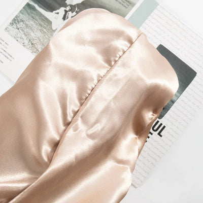 3pcs Long Bonnet Set Long Bonnet Satin Bonnet Silk Bonnet Extra Large Bonnets Silk Hair Bonnet long streamer nightcap