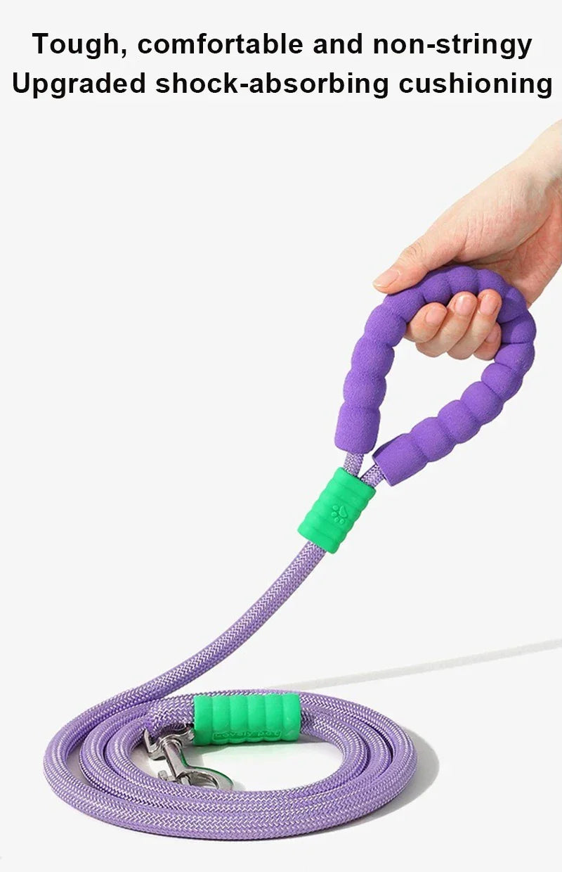 150cm Dog Leash Soft Handle Escape Proof Pet Leashes For Small Medium Large Dogs Reinforced Dog Leading Leash Pet Supplies