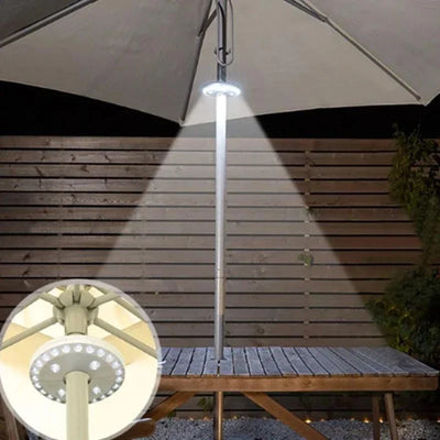 1PC Led Super Bright Patio LED Umbrella Light Outdoor Portable Camping Tent Light Lamp With Hook Garden Lantern Dropshipping