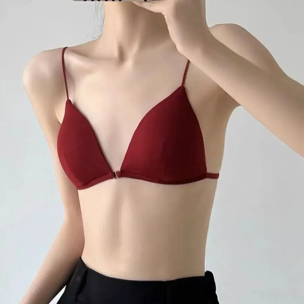 Breathable Triangle Bras for Women Beauty Wireless