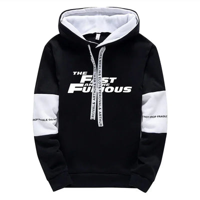Mens Sweatshirt Fashion Sweatpants Male Casual Sweatshirts for Men Daily Hoodies Hot Sales Clothing Fast and Furious Printing