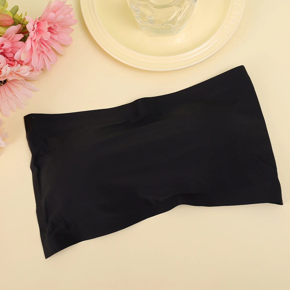 Ice Silk Strapless Bra For Women