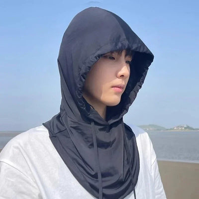 Summer Hats For Women Sunscreen Outdoor Anti UV Cycling Beach Hat Female Floppy Foldable Ladies Hat Sunhat Ice Silk Face Cover