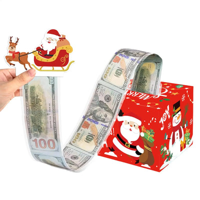 Fun Christmas Gift Box Christmas Money Box Cake Cupcake Muffin Box Party Cash Box for Christmas Packing Decor